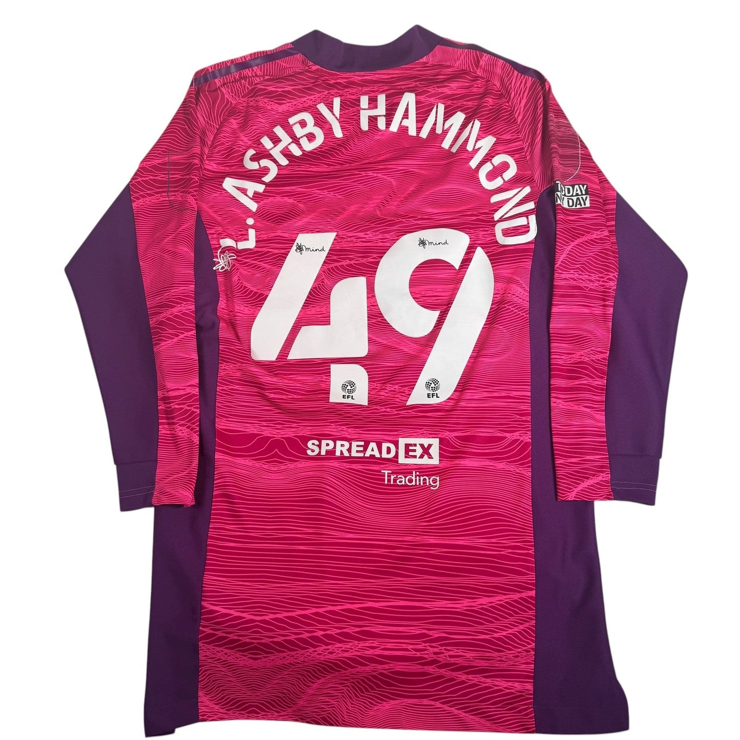 AHSBY-HAMMOND 49 Fulham 2021/2022 Goalkeeper Football Shirt Large