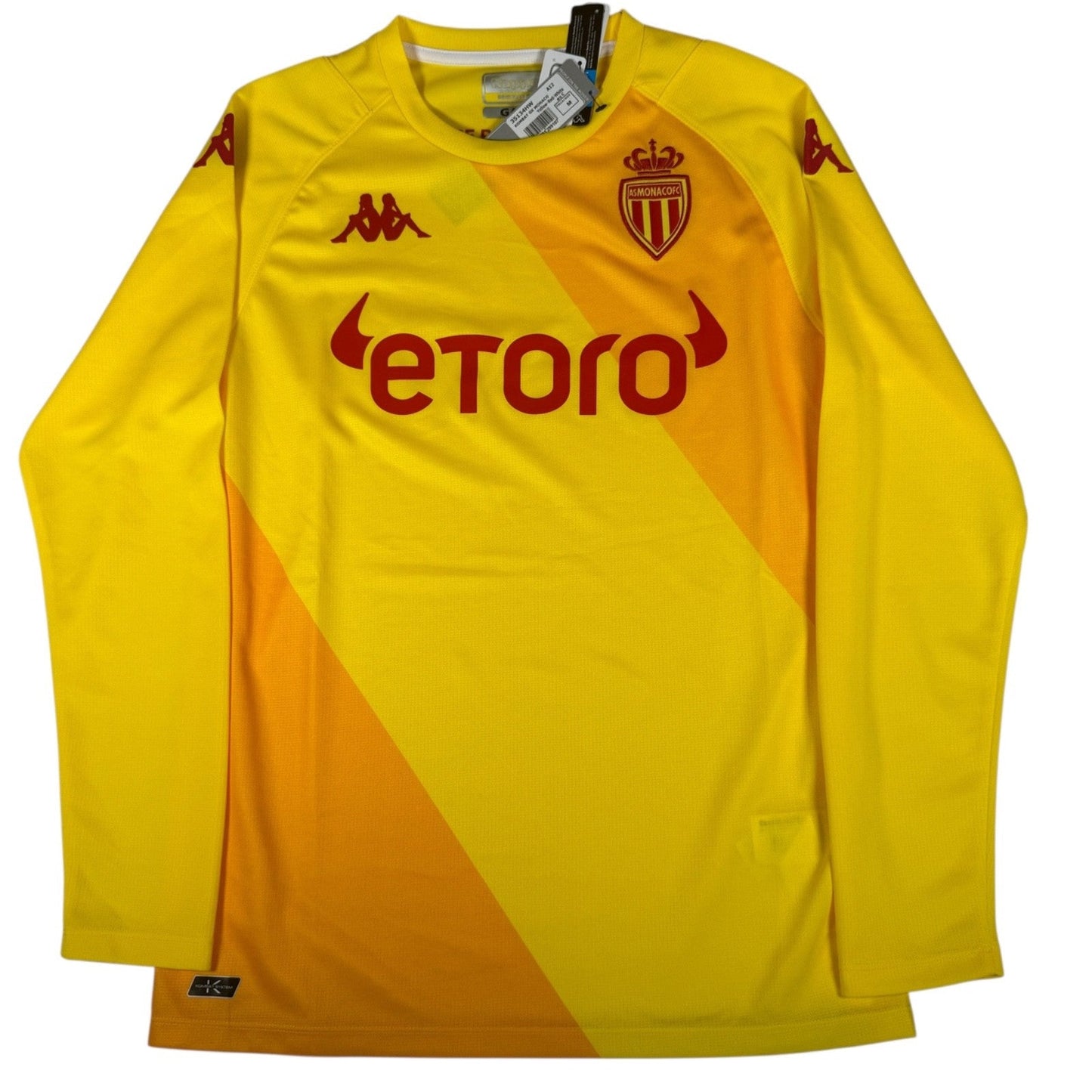AS Monaco 2021/2022 Goalkeeper Football Shirt  Medium BNWT