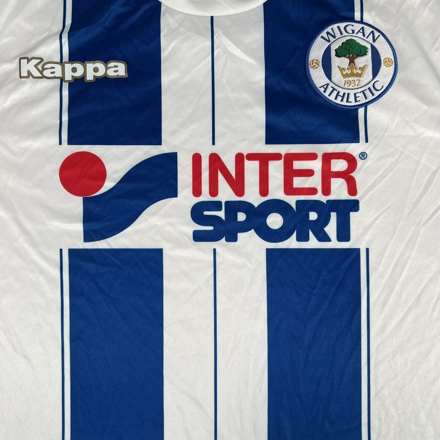 Wigan Athletic 2017/2018 Home Football Shirt Long Sleeve  XL
