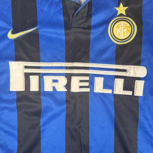 Inter Milan 1998/1999 Home Football Shirt  Large