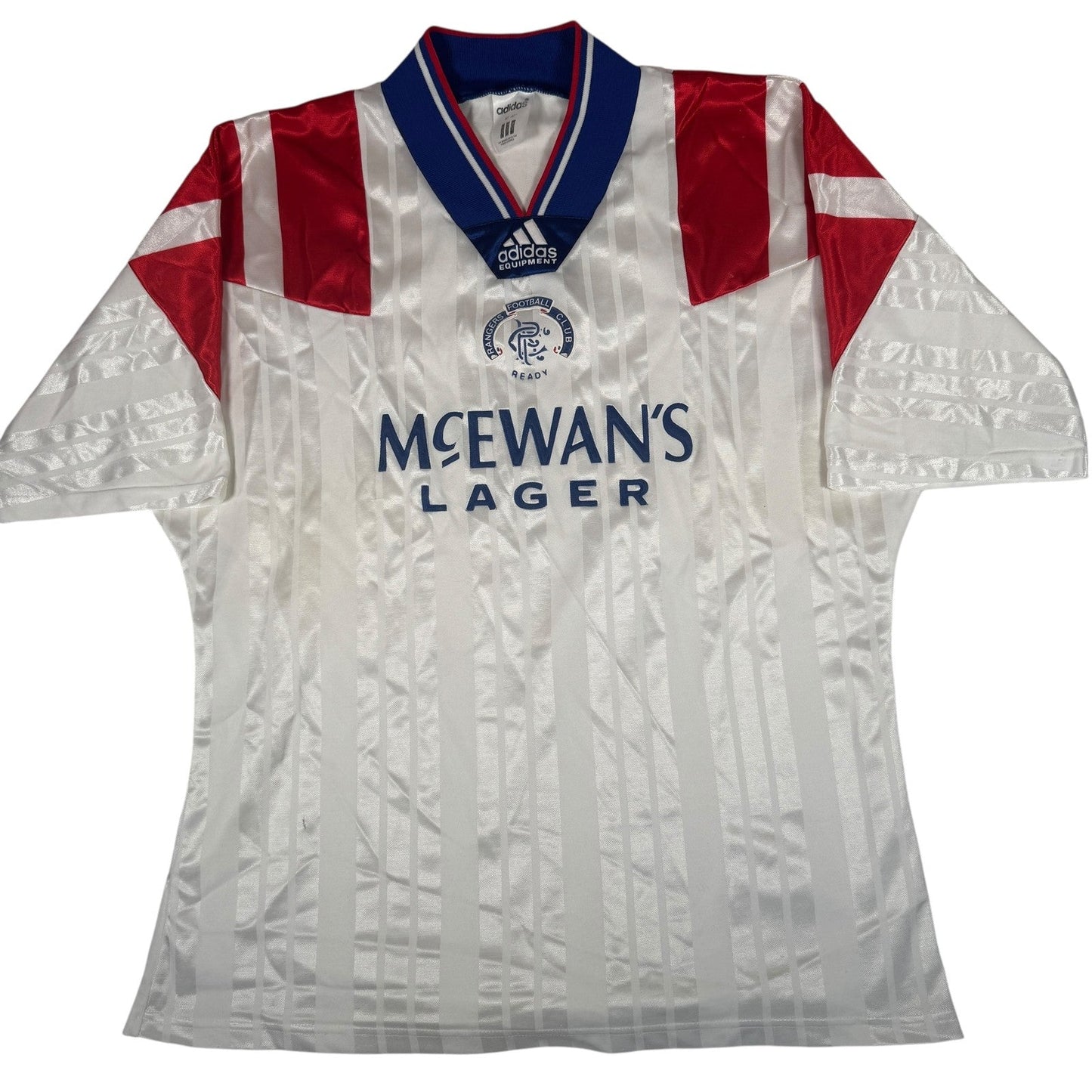 Rangers 1992/1993 Away Football Shirt  Large
