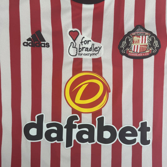 Sunderland AFC 2017/2018 Home Football Shirt  Medium