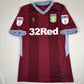 Aston Villa 2018/2019 Promotion Home Football Shirt  Medium