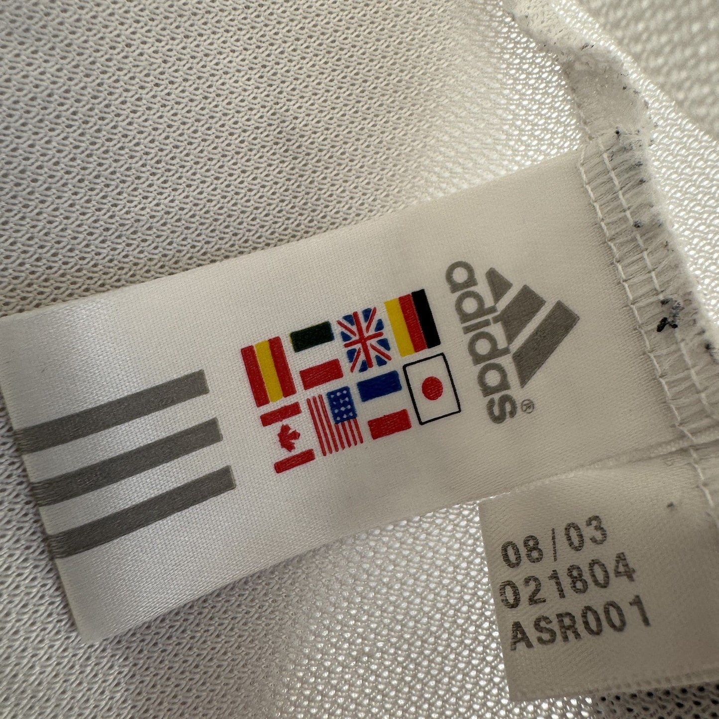 Real Madrid 2003/2004 Home Football Shirt  XL