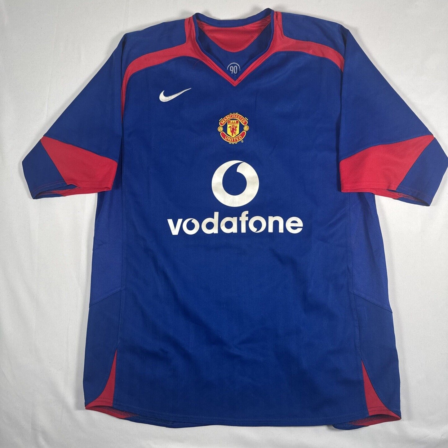 ROONEY 8 Manchester United 2005/2006 Away Football Shirt Large