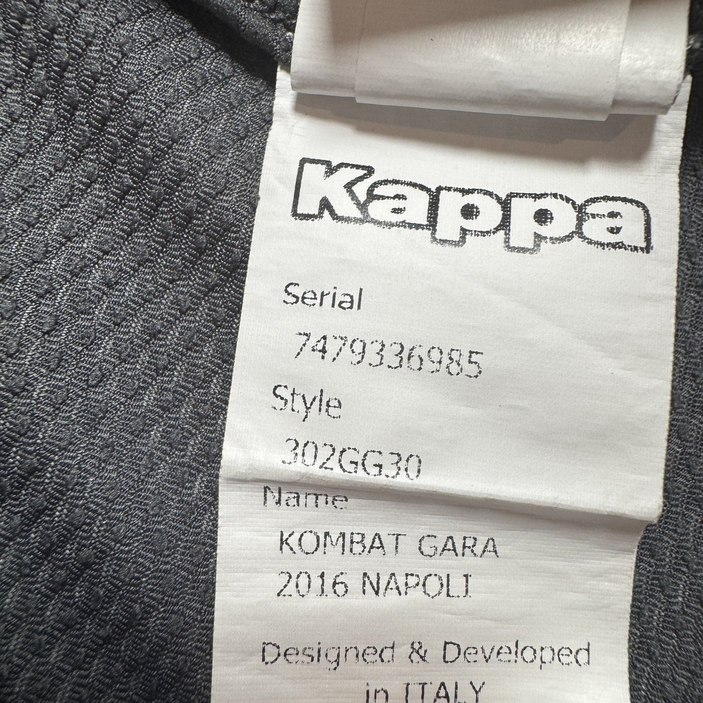 SSC Napoli 2015/2016 Away Football Shirt  XXL 2XL