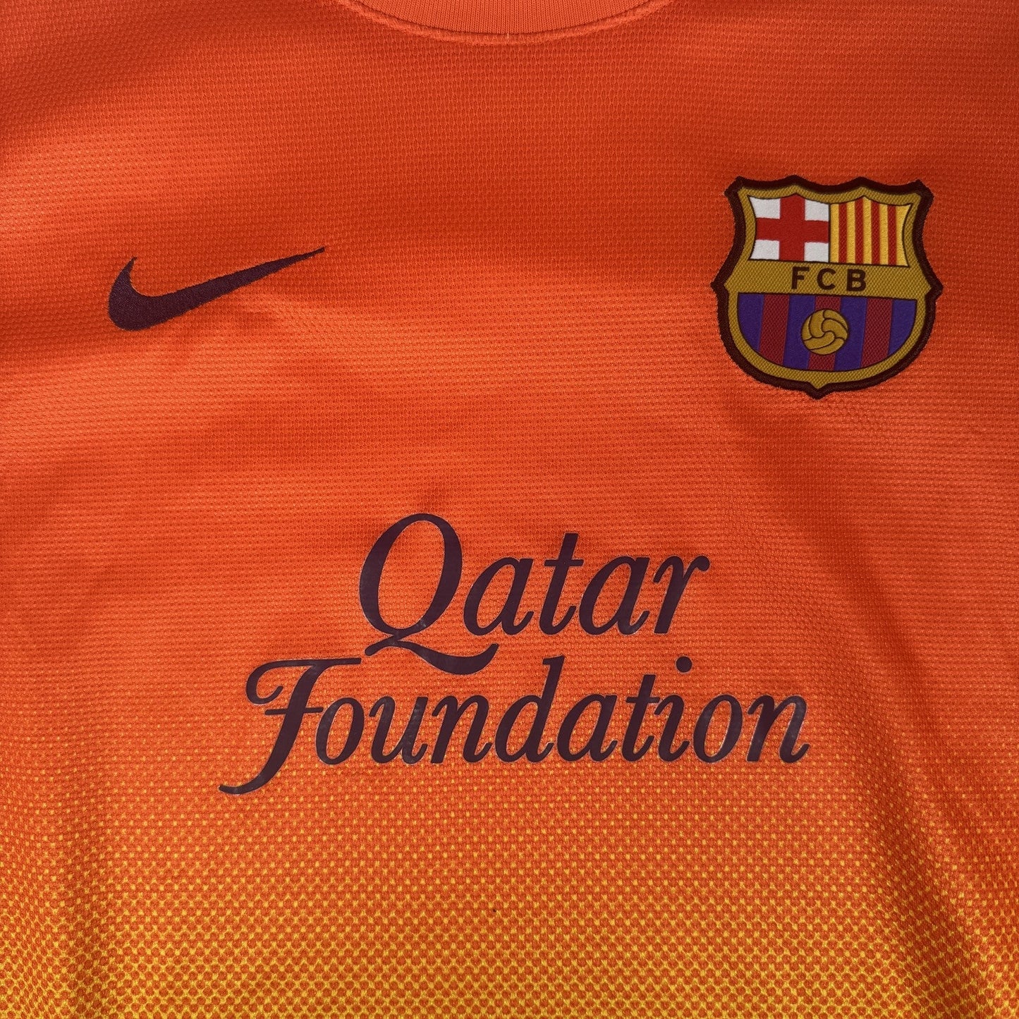 Barcelona 2012/2013 Away Long Sleeve Football Shirt  Large