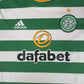 Celtic 2020/2021 Home Long Sleeve Football Shirt Medium