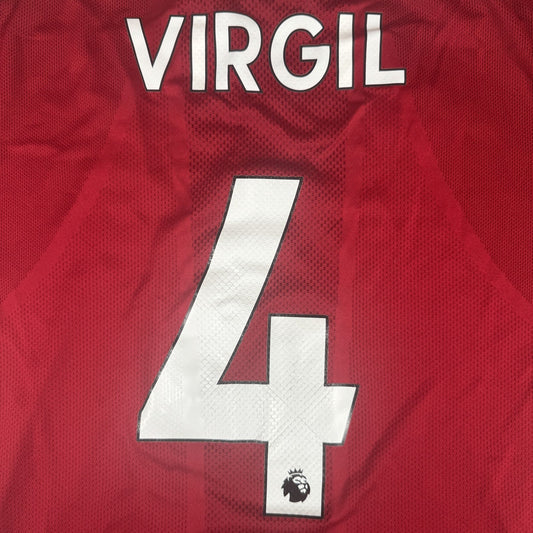VIRGIL 4 Liverpool 2019/2020 Home Football Shirt  XL