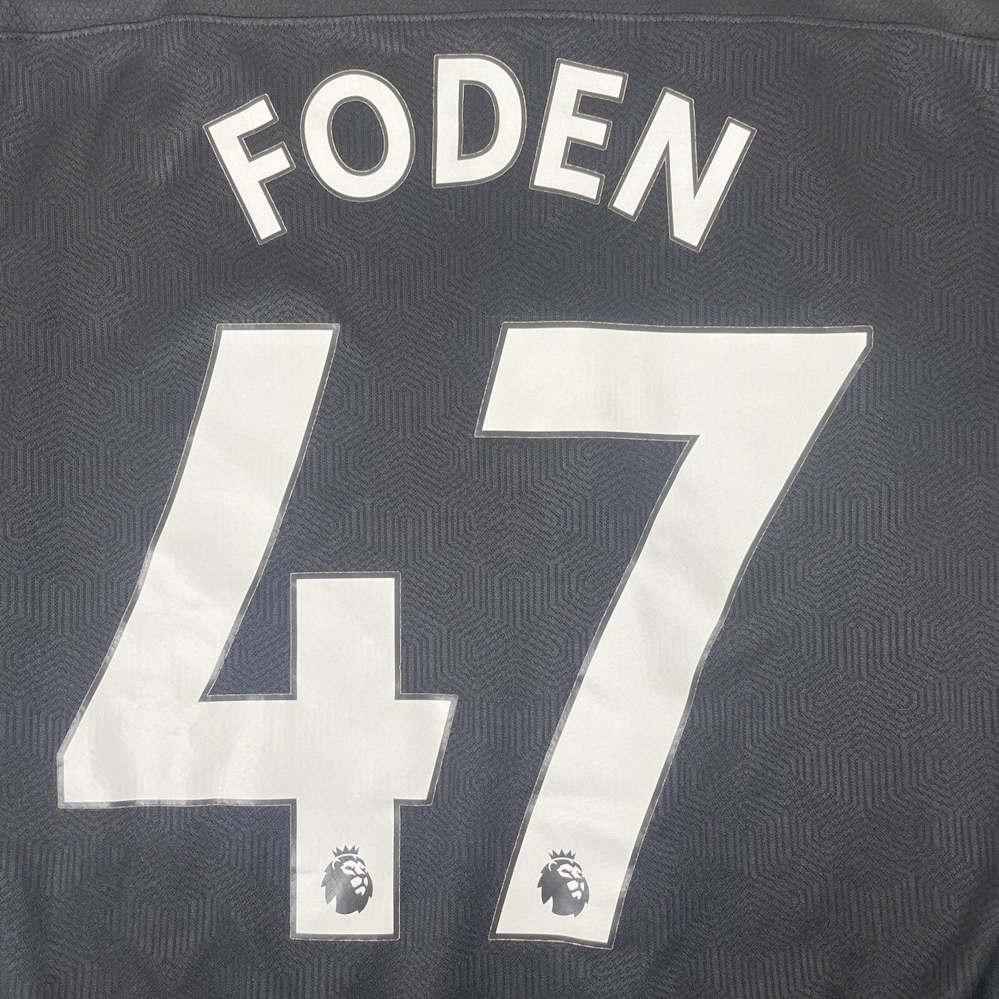 FODEN 47 Manchester City 2020/2021 Away Football Shirt Player Spec Medium