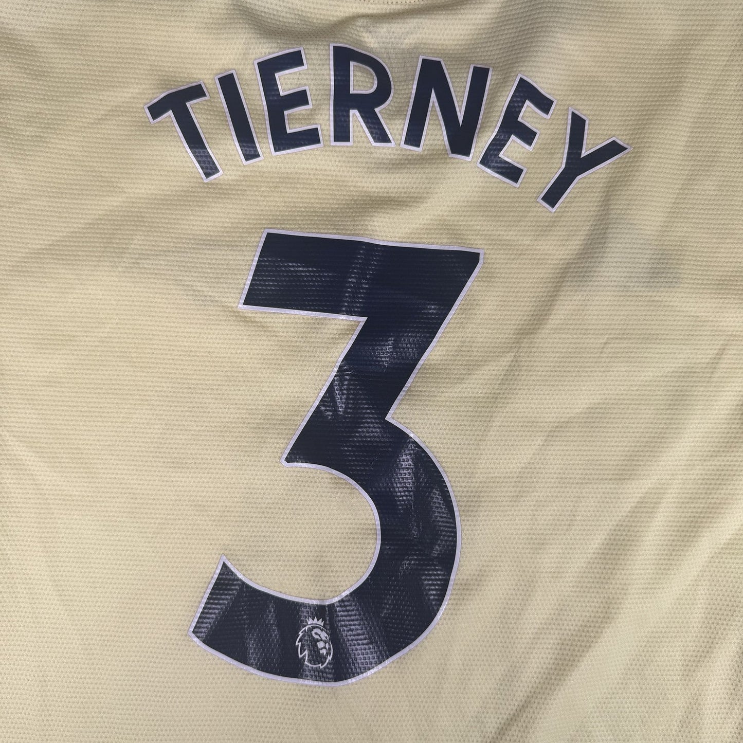 TIERNEY 3 Arsenal 2021/2022 Away Long Sleeve Football Shirt XL