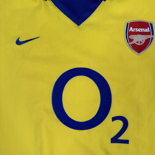 Arsenal 2003/2004/2005 Away Third Football Shirt Long Sleeve XL