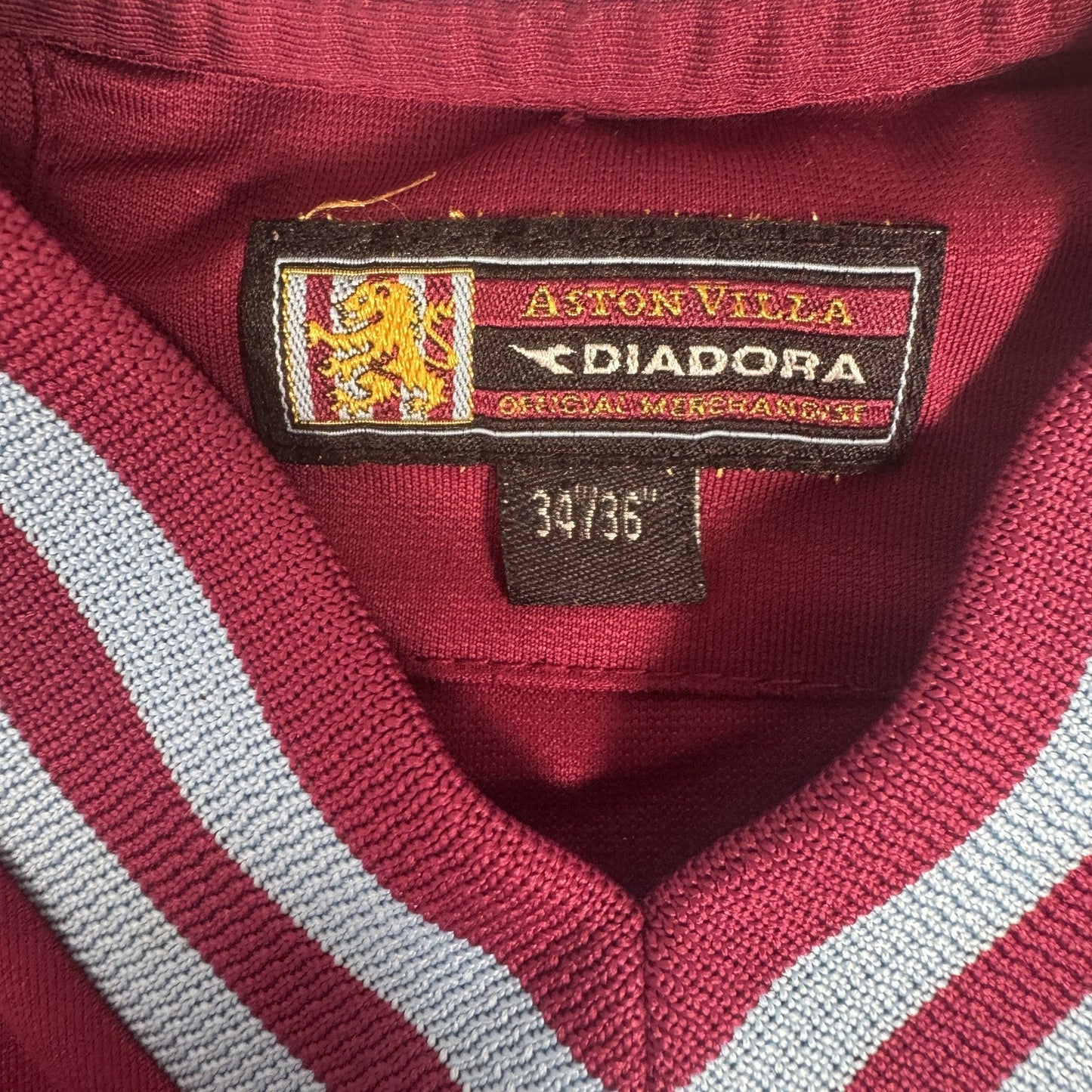 Aston Villa 2002/2003 Home Football Shirt  Small