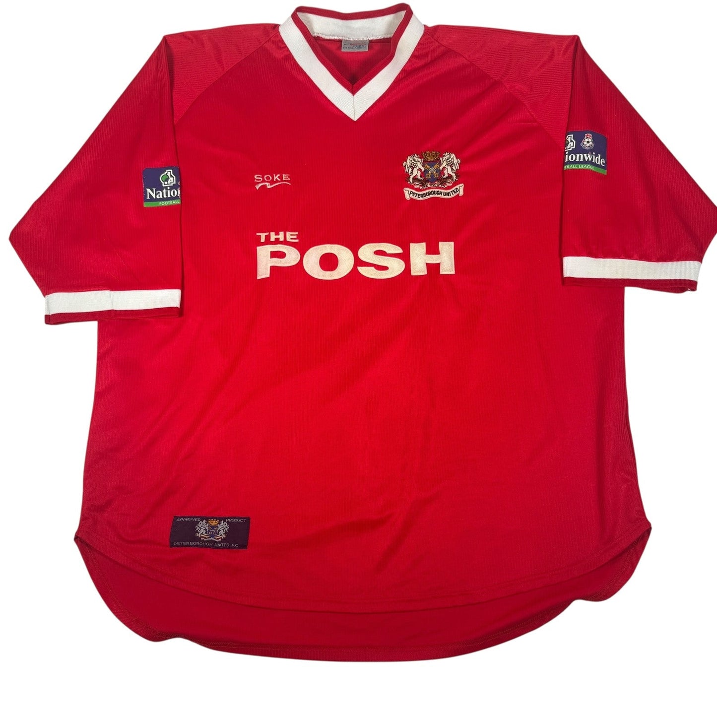 Peterborough United 1999/2000 Away Football Shirt  XXL