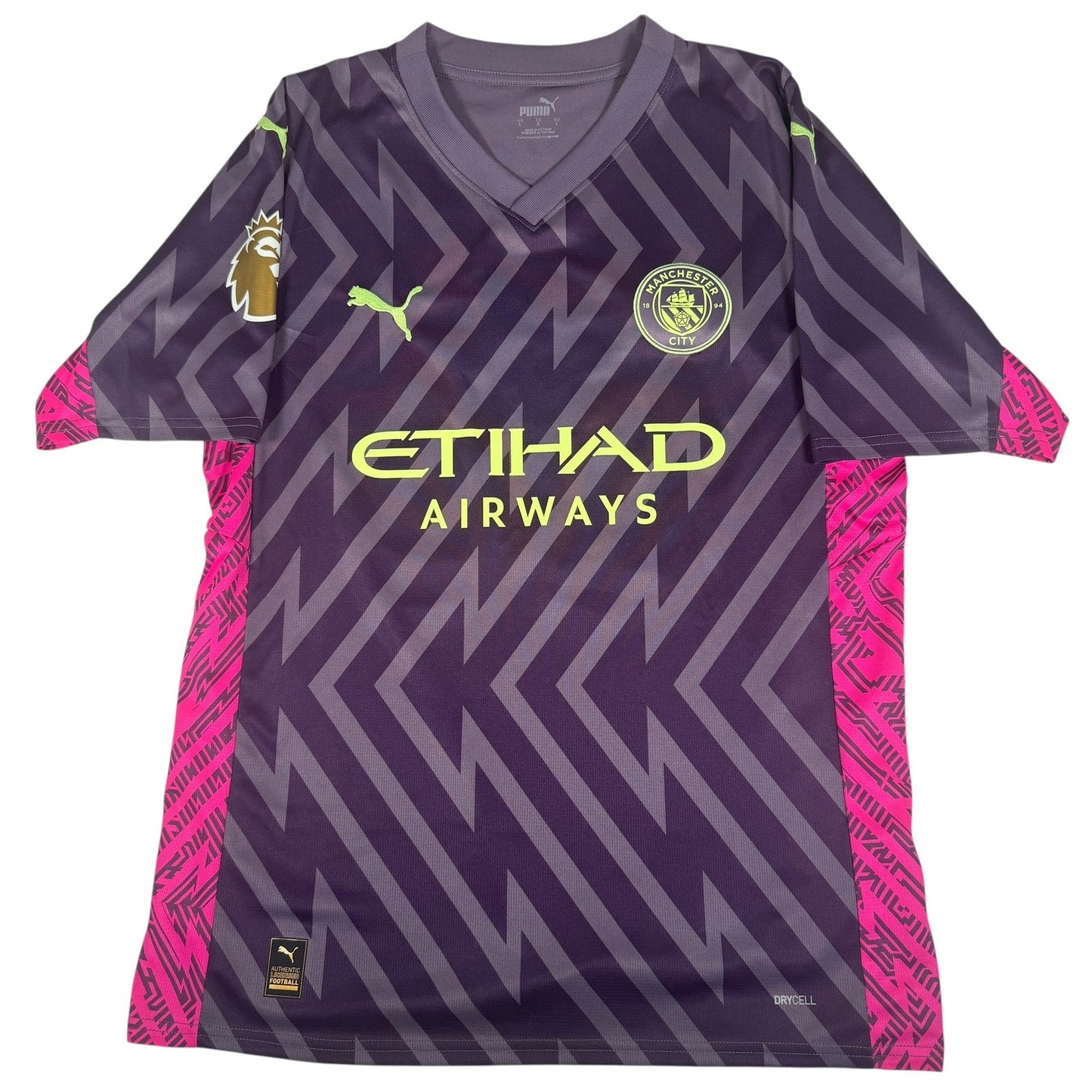 EDERSON 31 Manchester City 2023/2024 Goalkeeper Football Shirt Large
