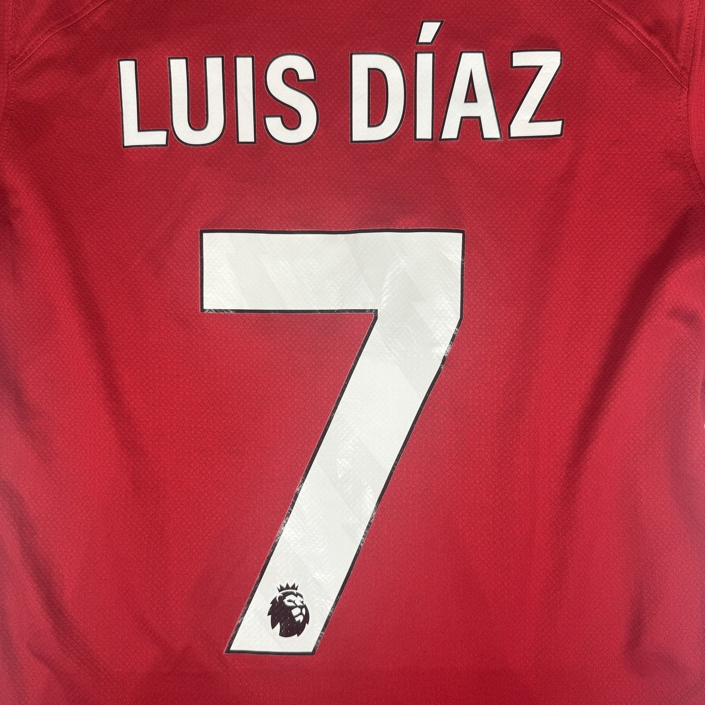 LUIZ DIAZ 7 Liverpool 2023/2024 Home Football Shirt  Small