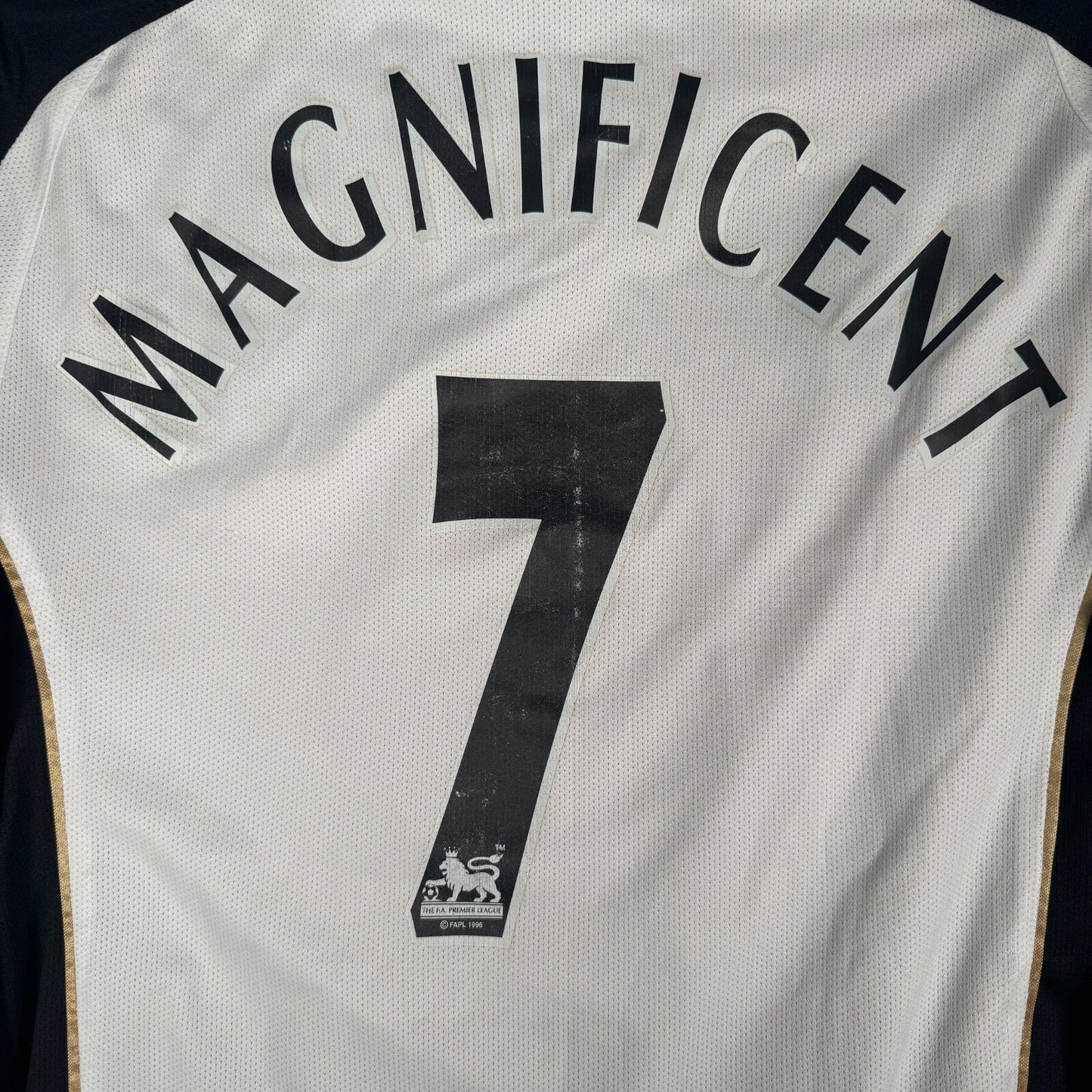 Manchester United 2001/2002 Away Football Shirt Long Sleeve  Medium