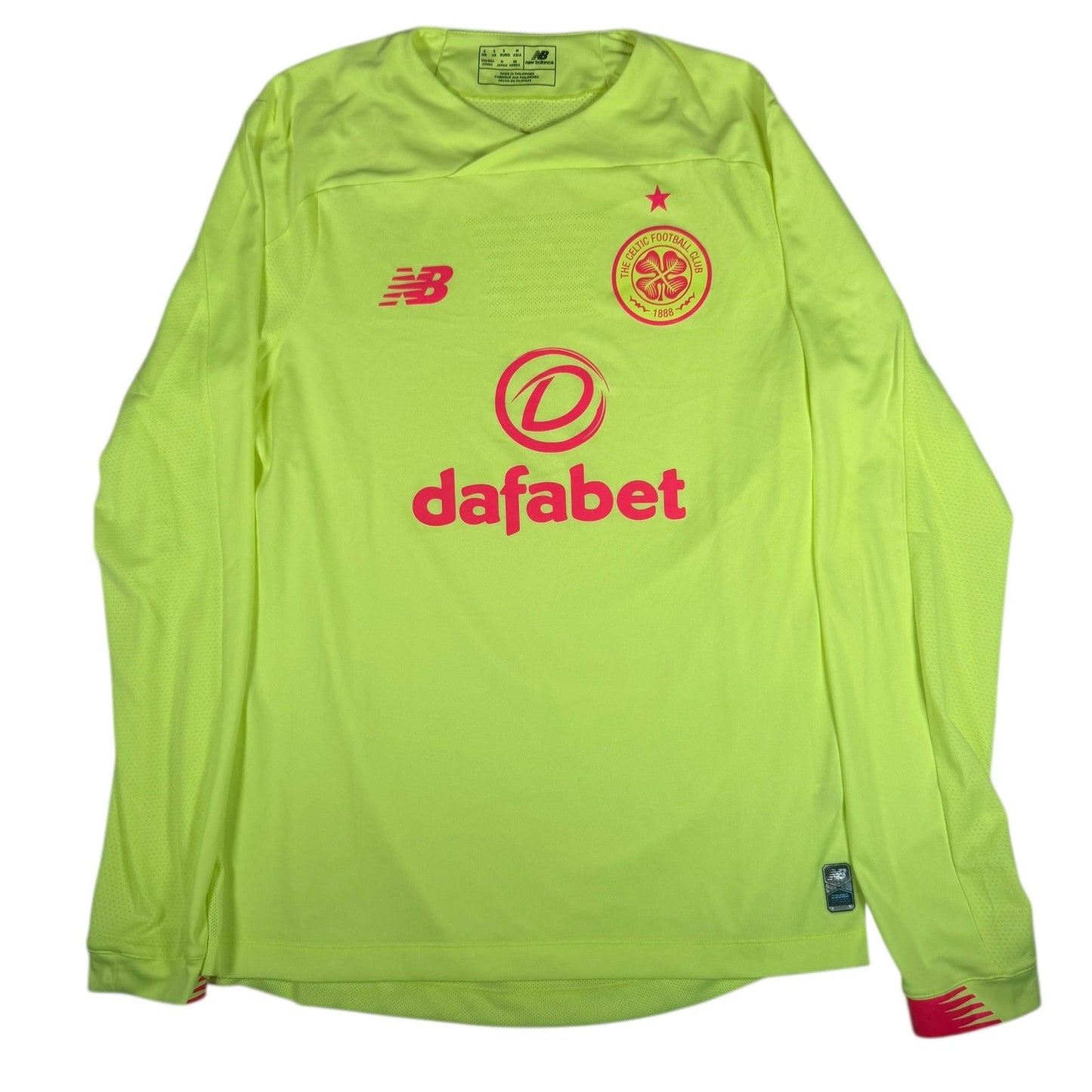Celtic 2019/2020 Goalkeeper Football Shirt  Small