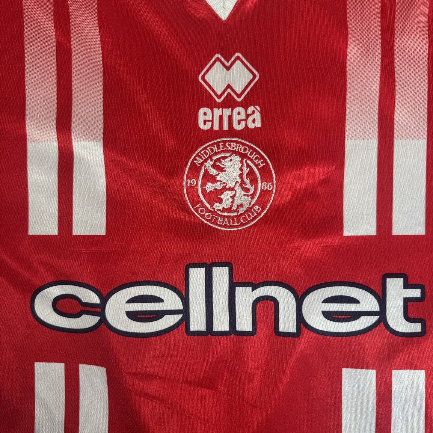 RICARD 19 Middlesbrough 1998/1999 Home Football Shirt  Large