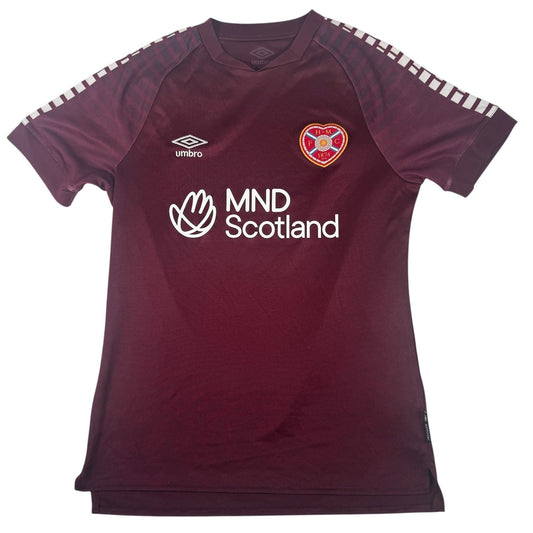 Hearts Heart of Midlothian 2023/2024 Home Football Shirt Small