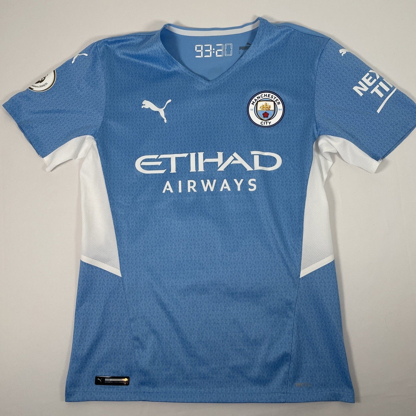 RUBEN 3 Manchester City 2021/2022 Home Football Shirt Player Spec Medium