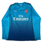 Arsenal 2017/2018 Away Long Sleeve Football Shirt  Large