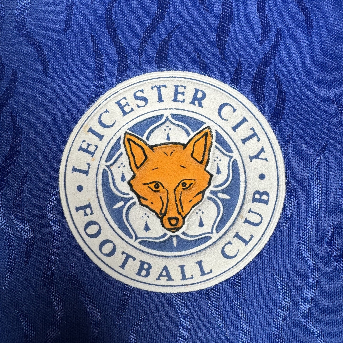 Leicester City 1992/1993/1994 Home Football Shirt  Large