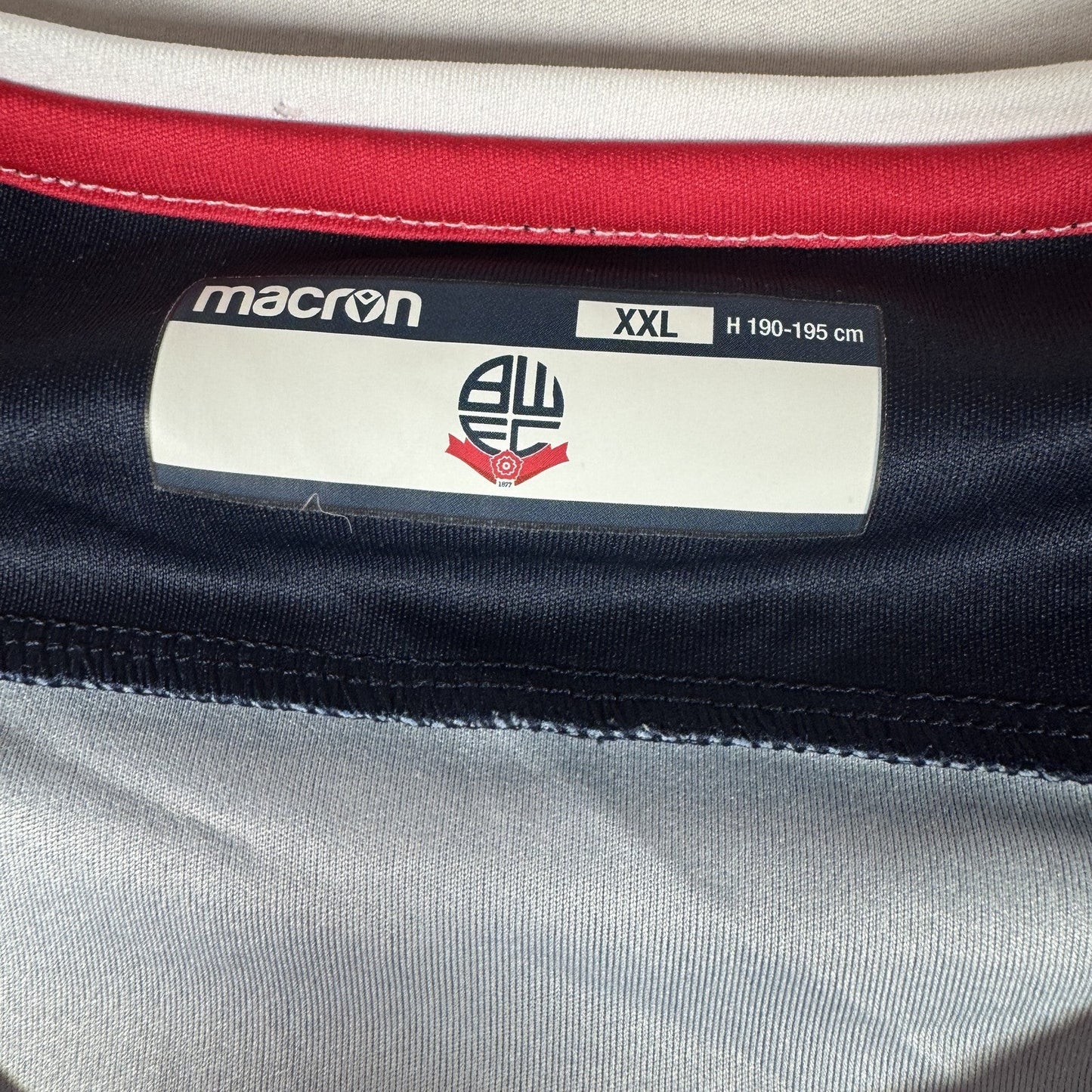 Bolton Wanderers 2020/2021/2022 Away Third Football Shirt XXL 2XL