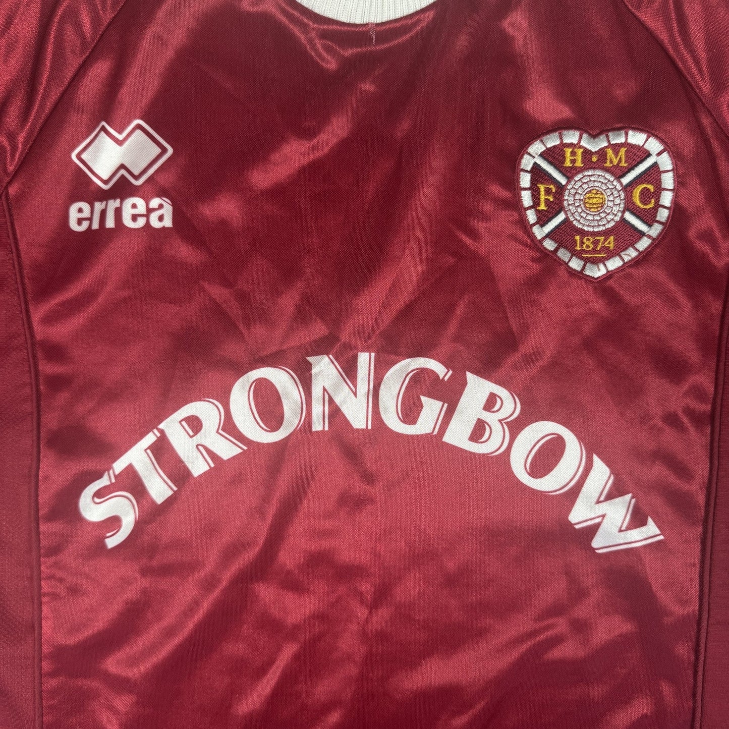 Heart of Midlothian 2000/2001 Home Football Shirt  XL