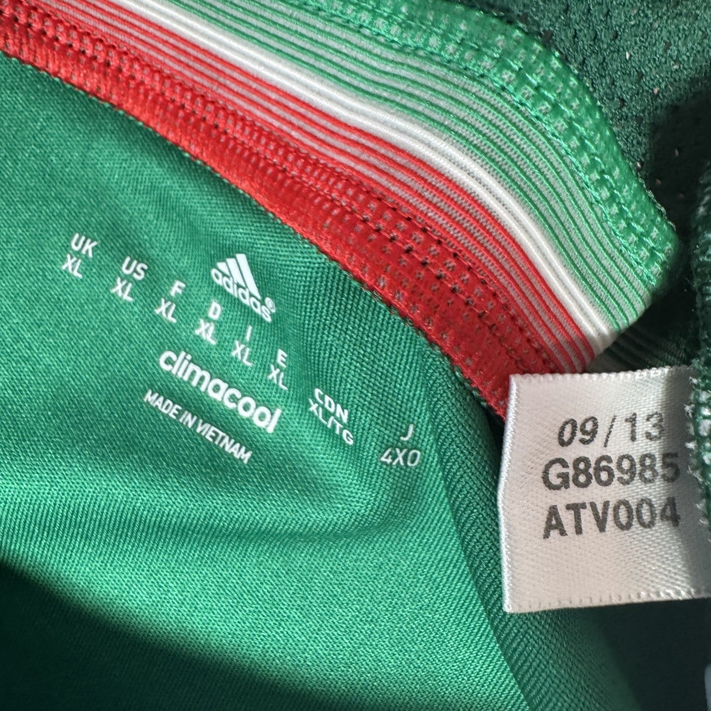 Mexico 2014/2015/2016 Home Football Shirt  XL