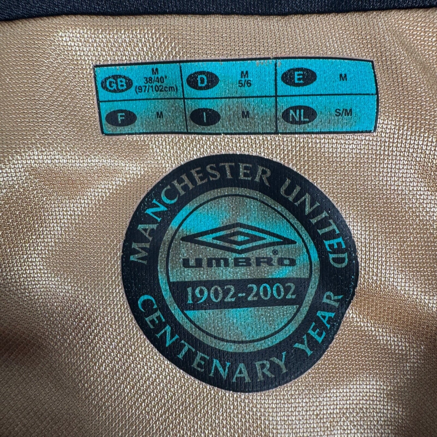 Manchester United 2001/2002 Away Football Shirt Long Sleeve  Medium