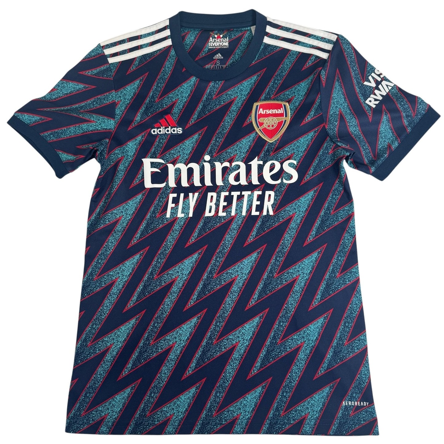 Arsenal 2021/2022 Third Football Shirt  Small