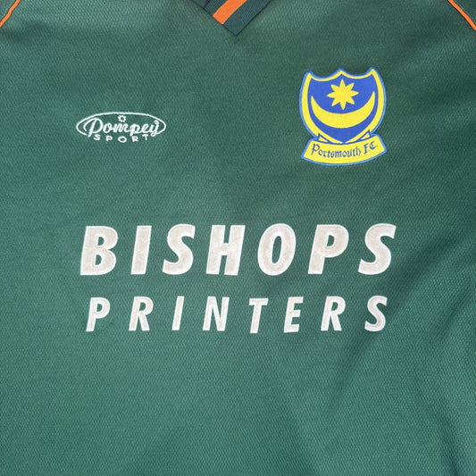 Portsmouth 2000/2001/2002 Goalkeeper Football Shirt  XL