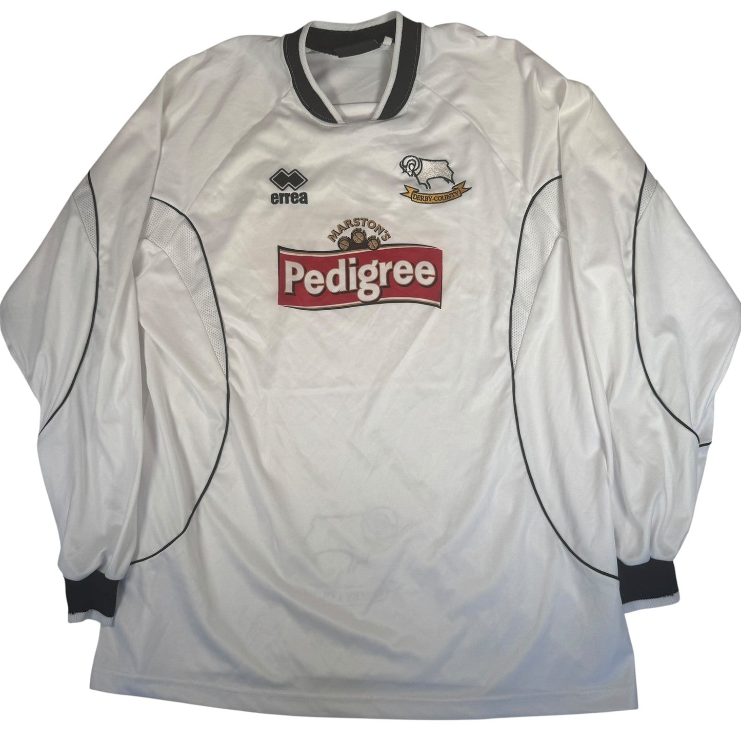 Derby County 2003/2004/2005 Long Sleeve Home Football Shirt 2XL XXL
