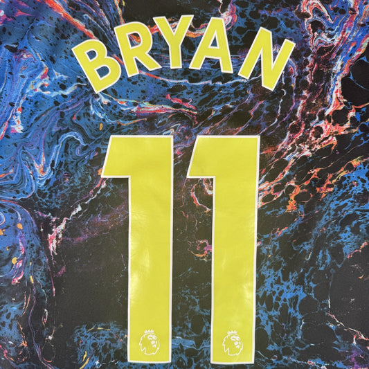 BRYAN 11 Tottenham Hotspur 2021/2022 Away Football Shirt Large