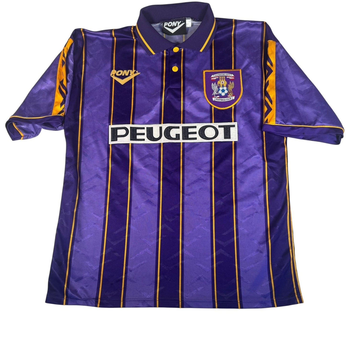 Coventry City 1995/1996 Away Football Shirt  Large