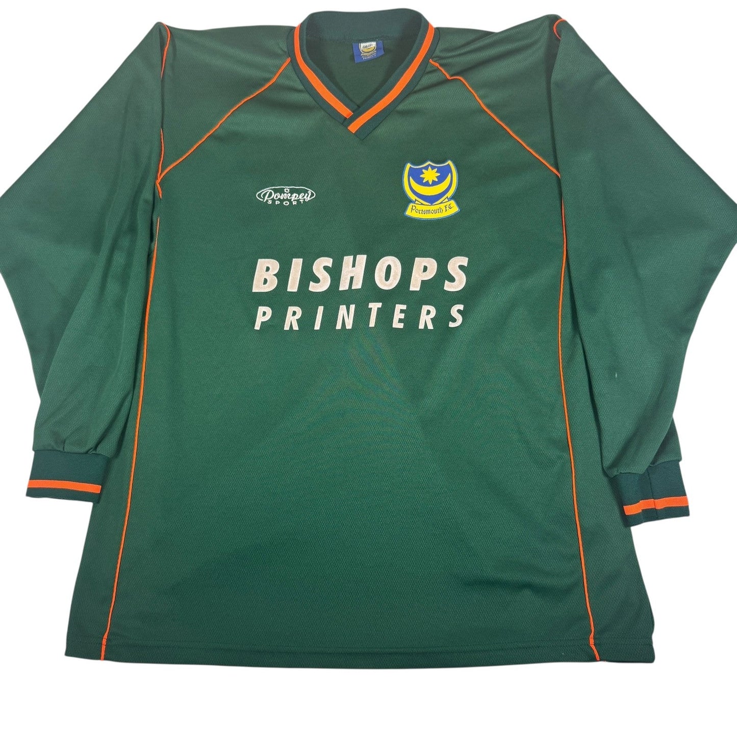 Portsmouth 2000/2001/2002 Goalkeeper Football Shirt  XL