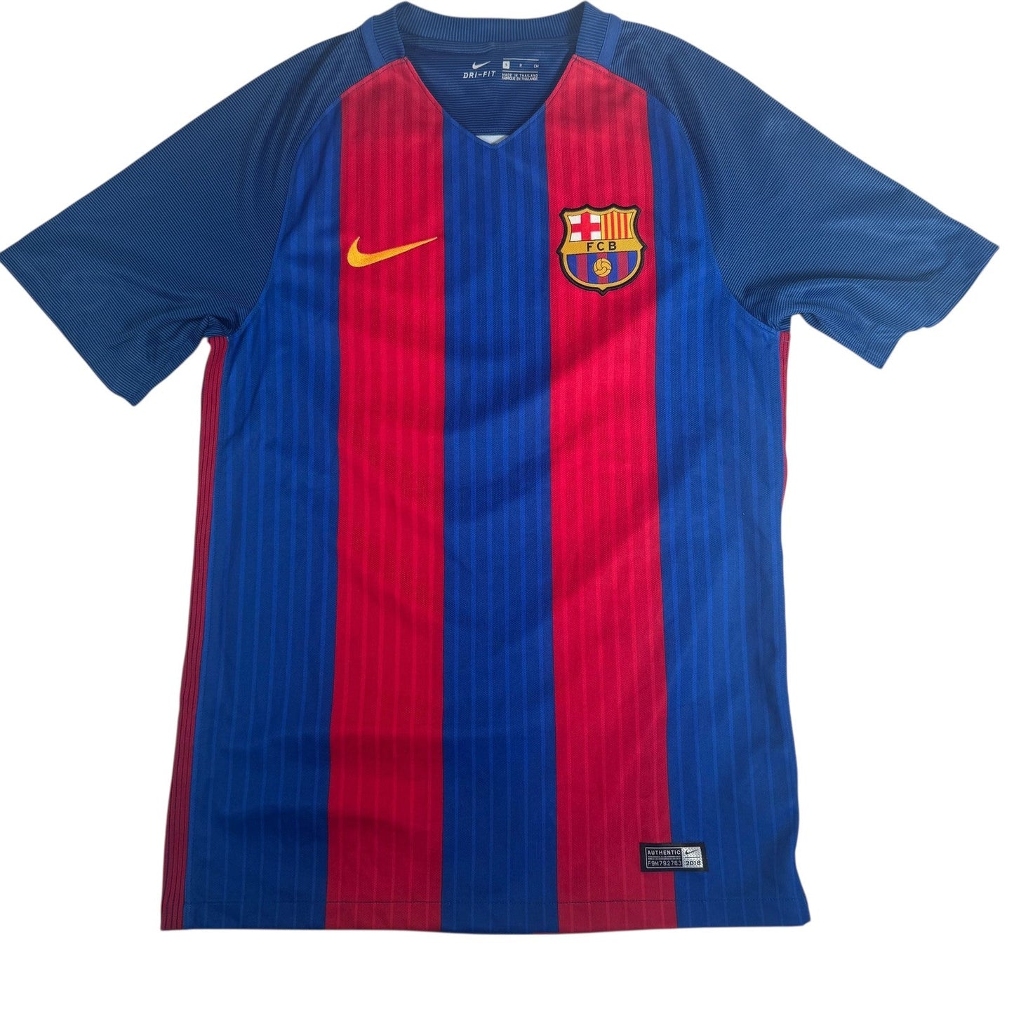 Barcelona 2016/2017 Home Football Shirt  Small