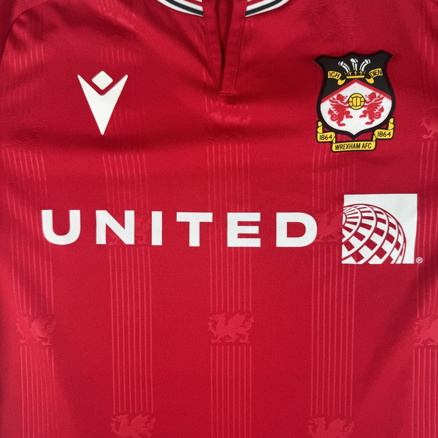 Wrexham AFC 2023/2024 Home Football Shirt  Medium