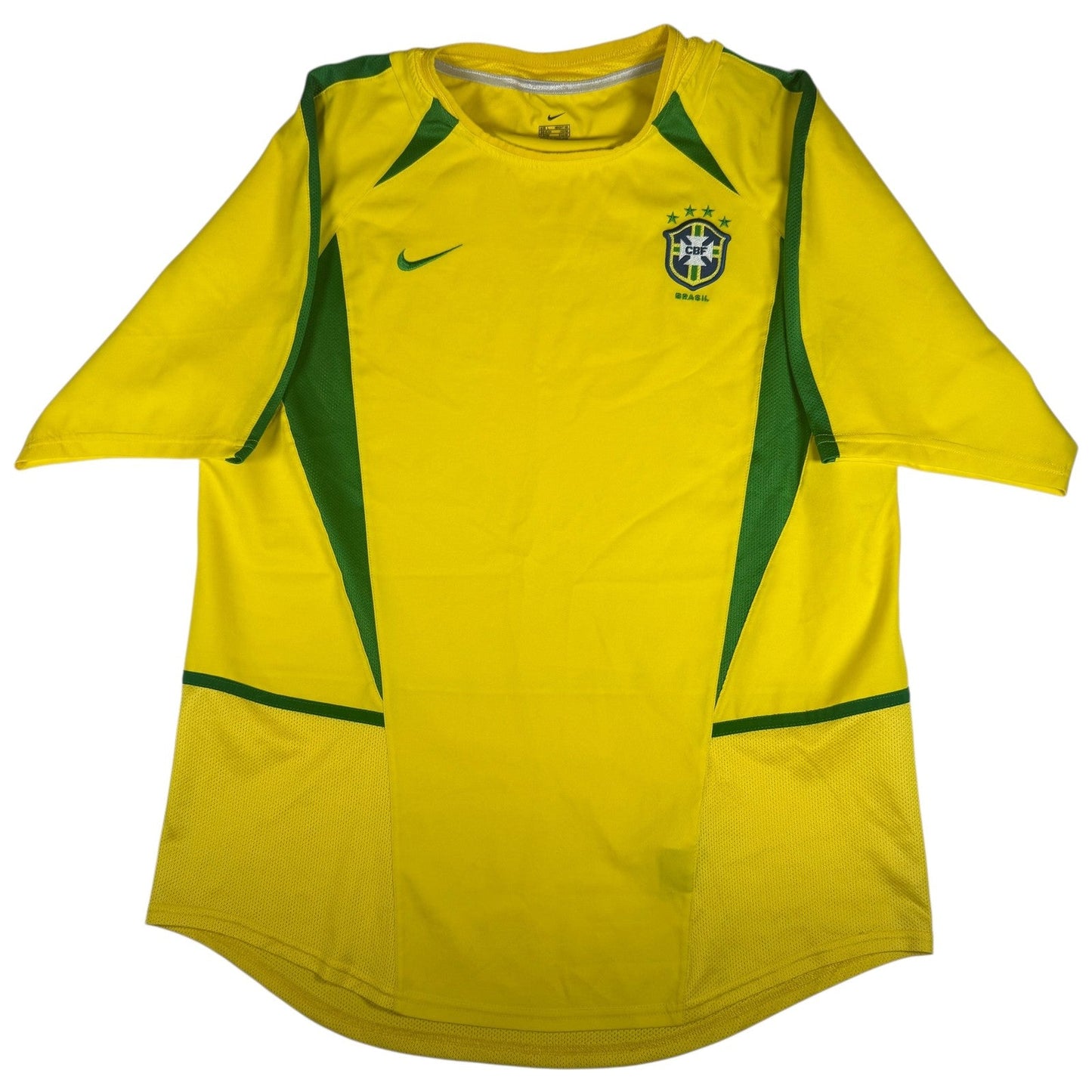 Brazil 2002/2003/2004 Home Football Shirt  Large