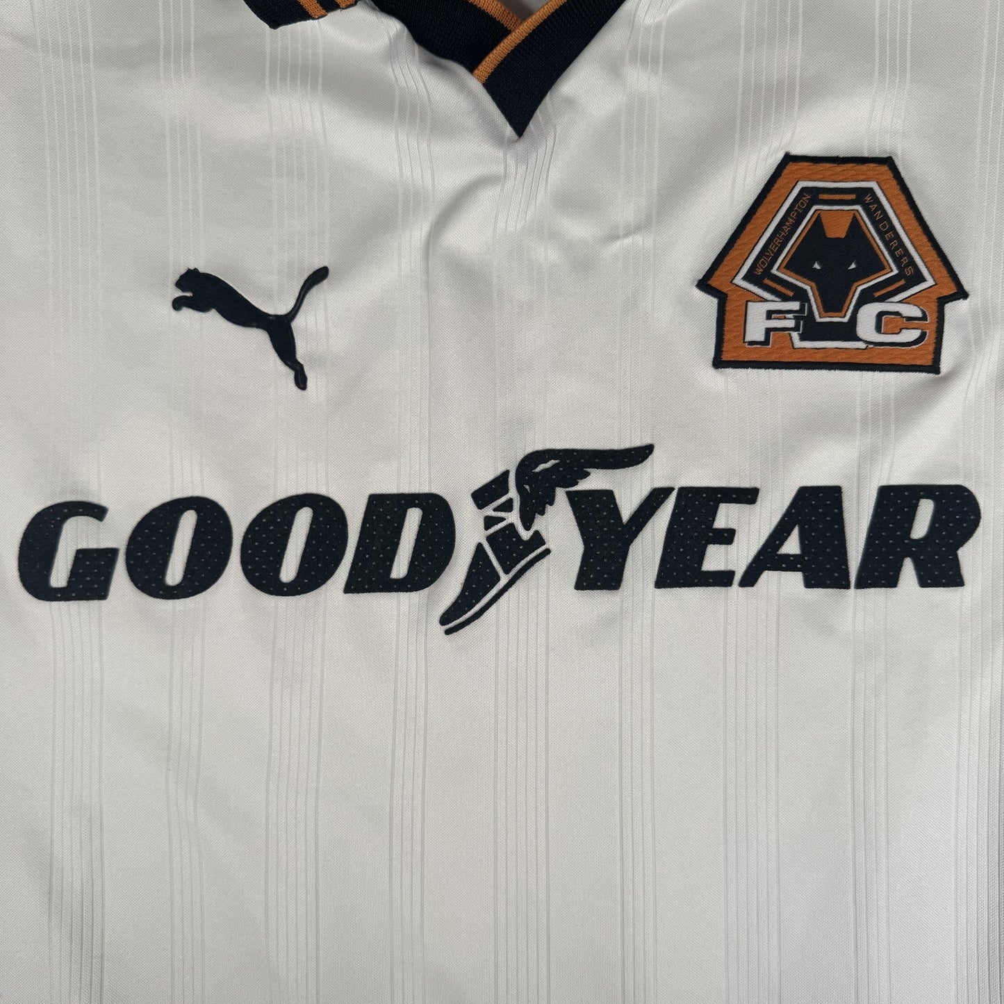 Wolverhampton Wanderers Wolves 1999/2000 Away Long Football Shirt  Large