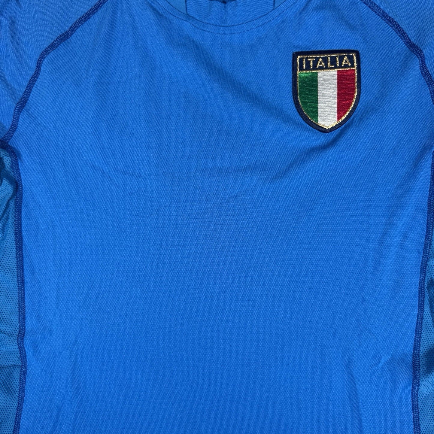 Italy 2002/2003/2004 Home Long Sleeve Football Shirt  Large