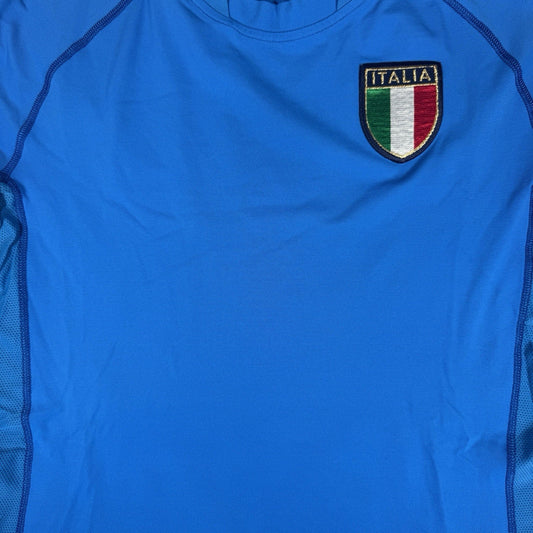 Italy 2002/2003/2004 Home Long Sleeve Football Shirt  Large