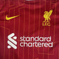 VIRGIL 4 Liverpool 2024/2025 Home Football Shirt  Small