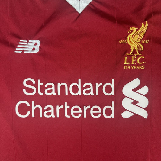 Liverpool 2017/2018 125 Years Home Football Shirt  XL