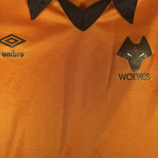 Wolverhampton Wanderers 1979/1980/1981 Home Football Shirt Medium