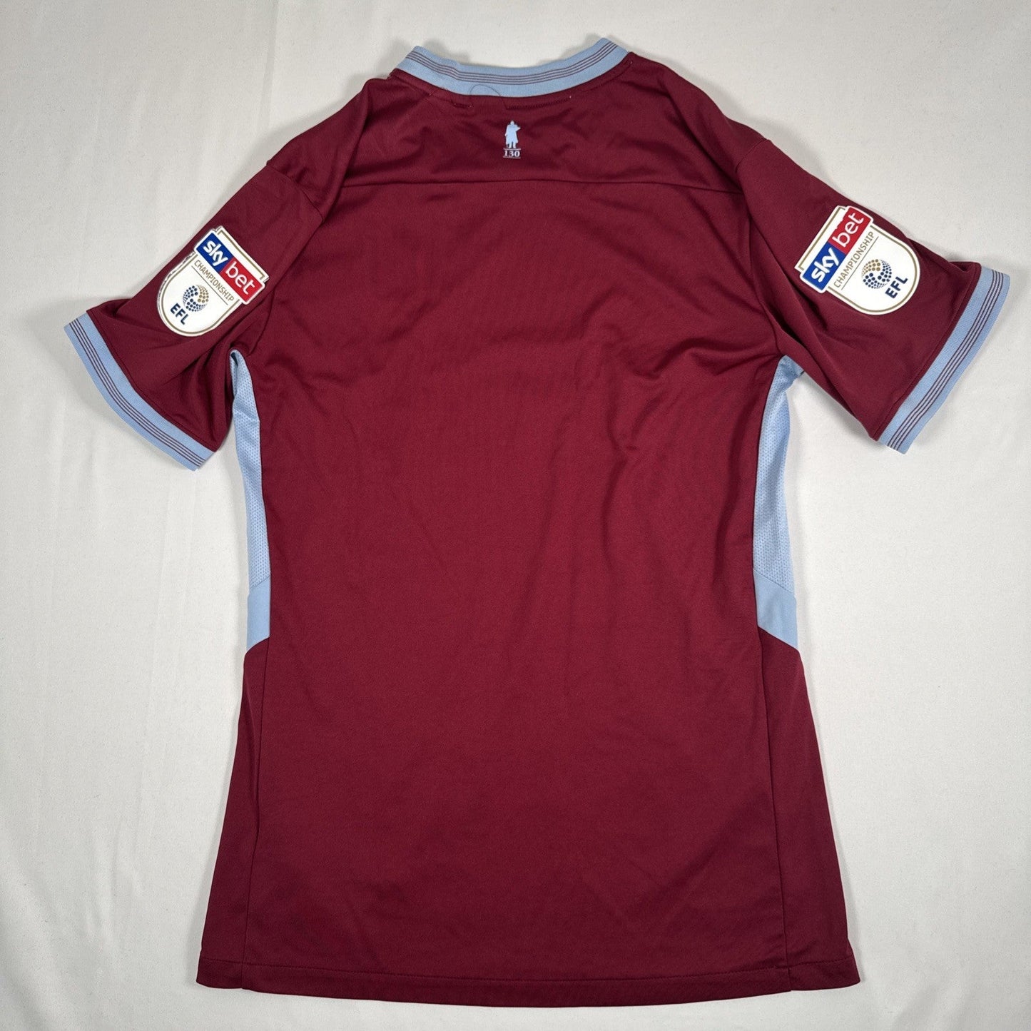 Aston Villa 2018/2019 Promotion Home Football Shirt  Medium