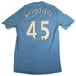 BALOTELLI 45 Manchester City 2010/2011 Home Football Shirt Medium