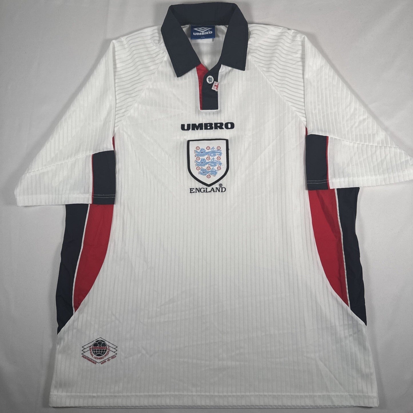 England 1998/1999/2000 Home Football Shirt  Men’s XXL 2XL