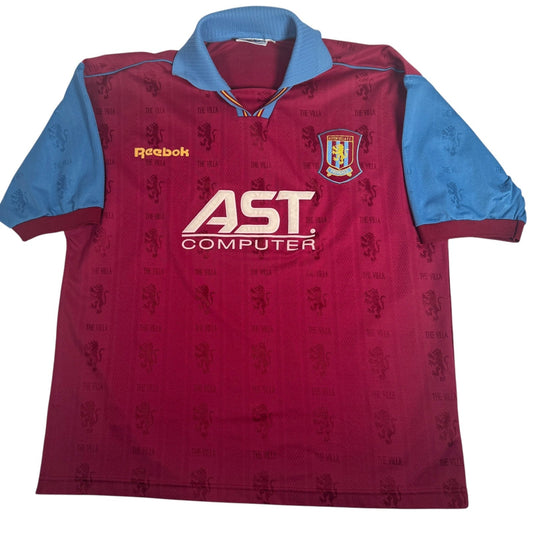 Aston Villa 1995/1996/1997 Home Football Shirt  XL